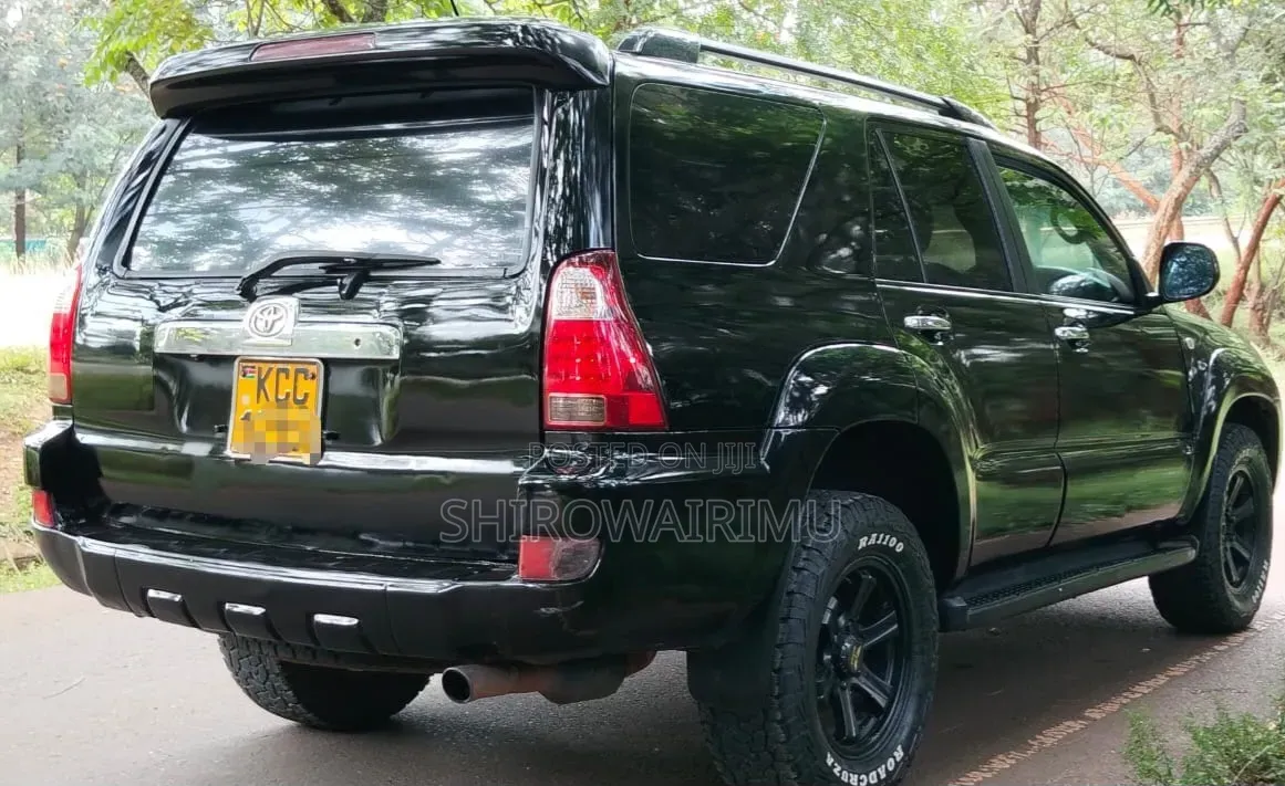Toyota Hilux Surf 2007 Matt Black