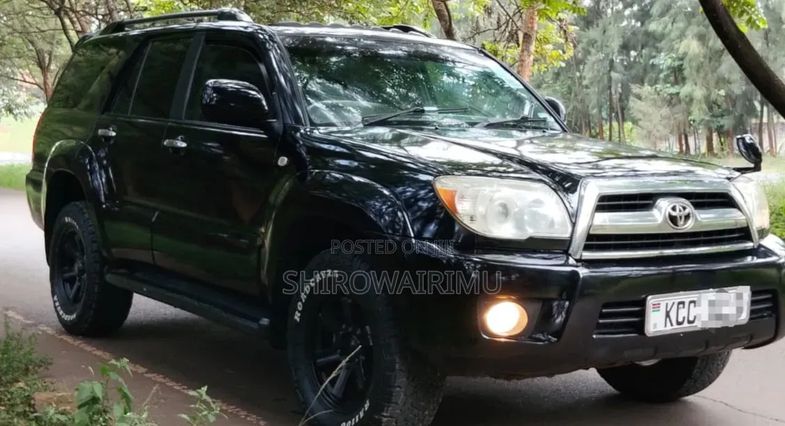 Toyota Hilux Surf 2007 Matt Black