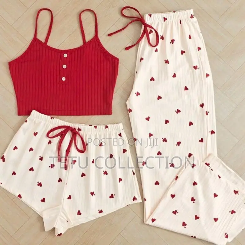 3pcs Pajamas Sets for Ladies