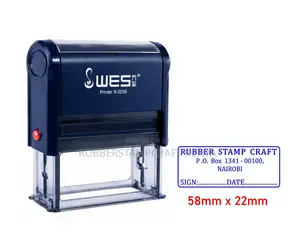 Small Self Inking Rubber Stamp