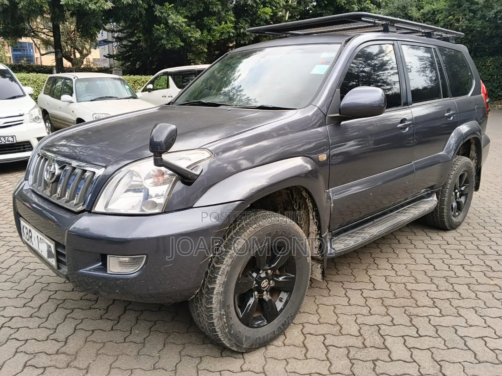 Toyota Land Cruiser Prado 3.0 D-4D 5dr 2005 Gray