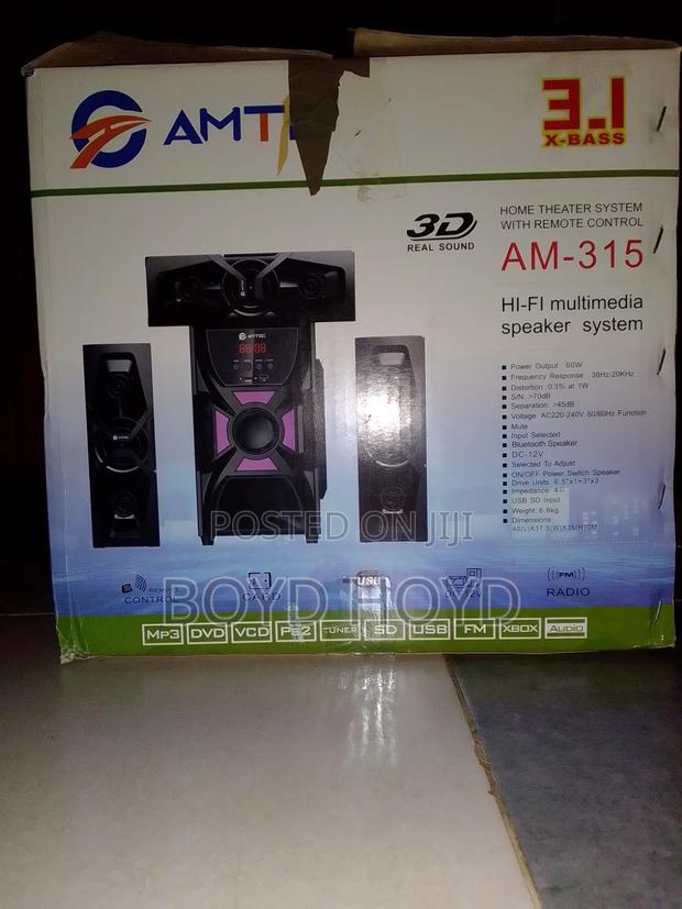 Amtec 3.1 Bluetooth Subwoofer 10000watts-Am-315 - thumbnail 5