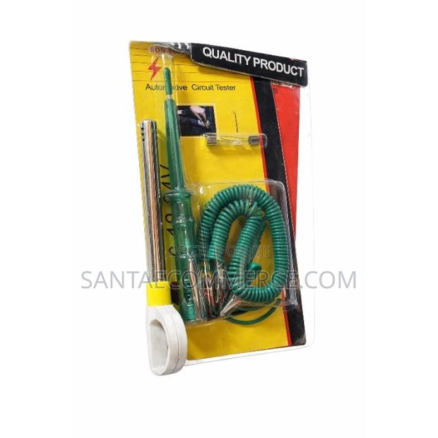 Automotive Circuit Tester With Probe Alligator Clip