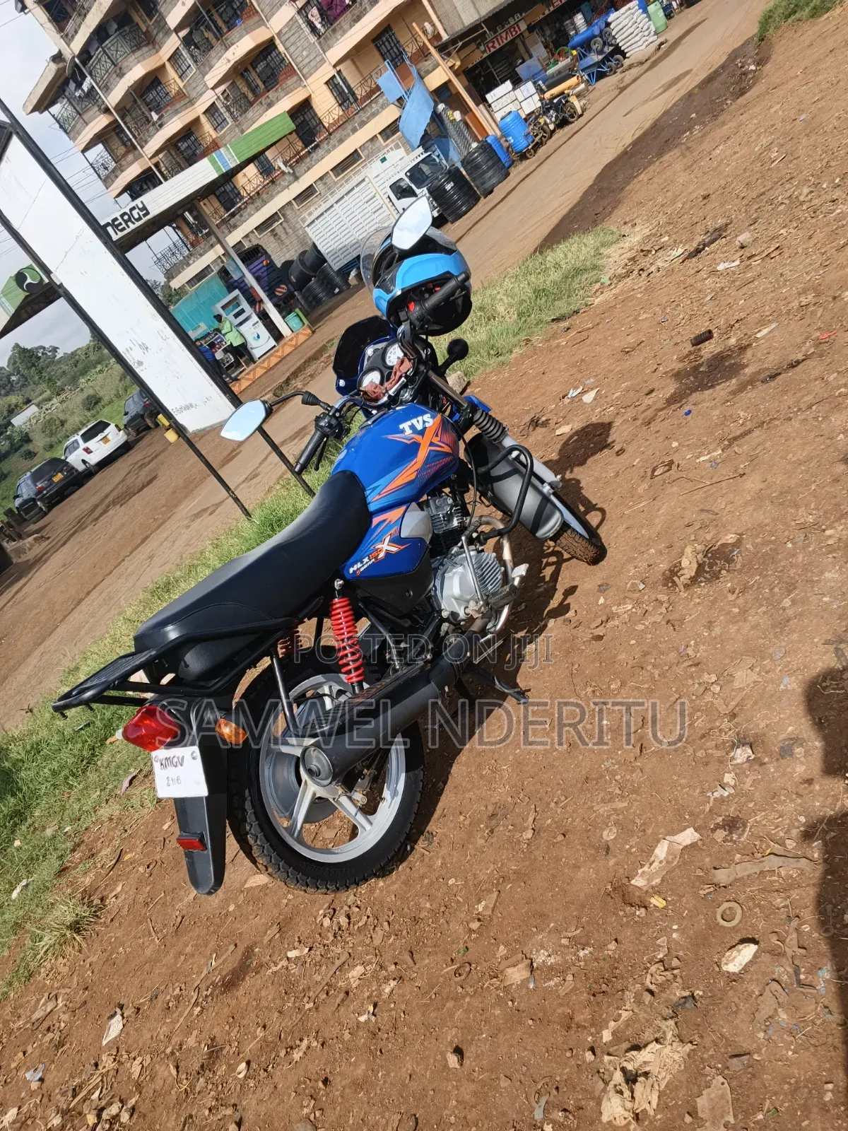 New TVS HLX Plus ES 2025 Blue