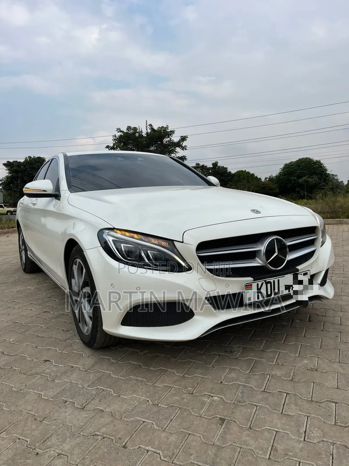 Mercedes-Benz C200 2017 White