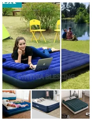 Inflatable Matress for Camping_ Electric Pump