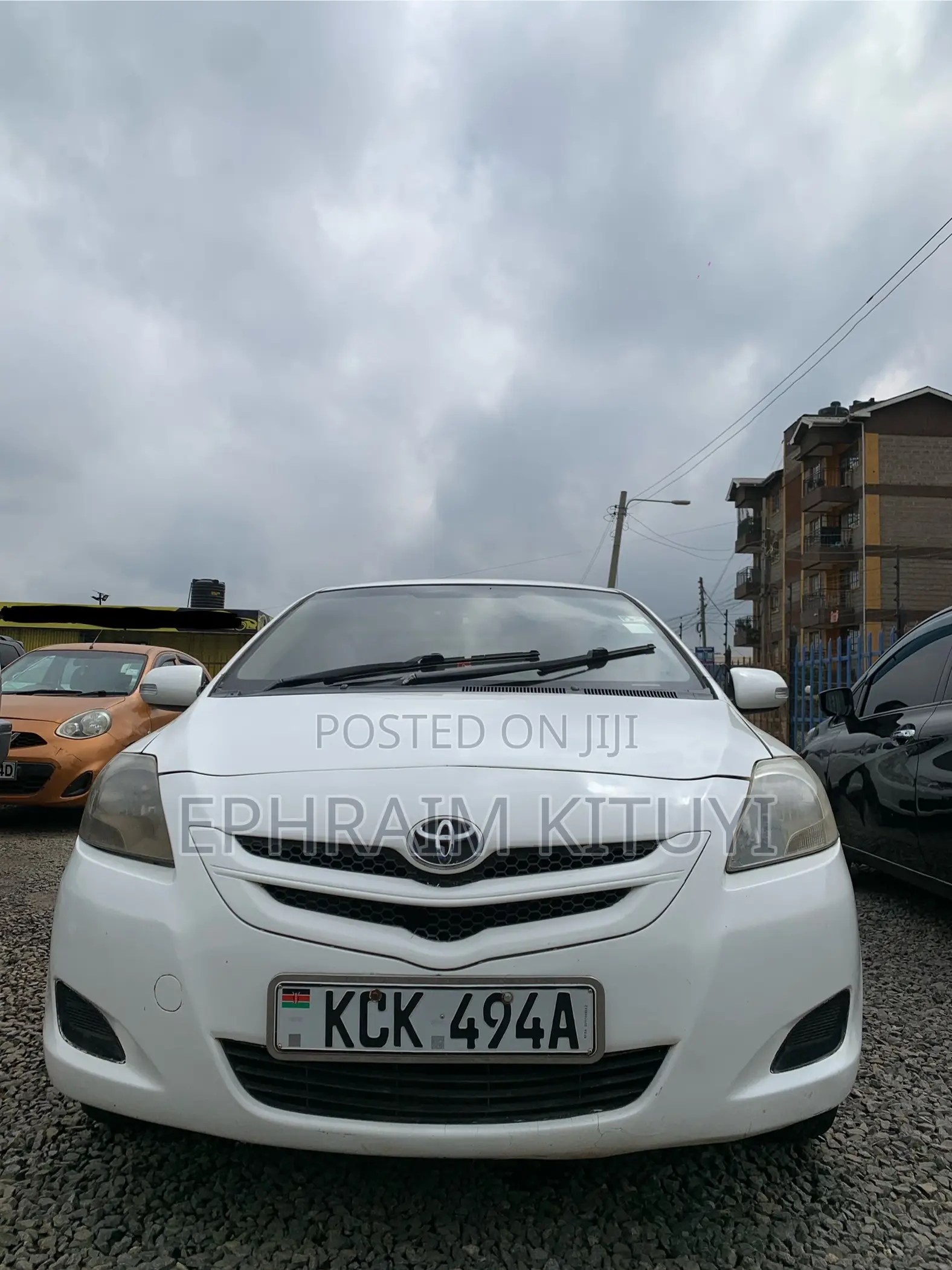 Toyota Belta 2008 White
