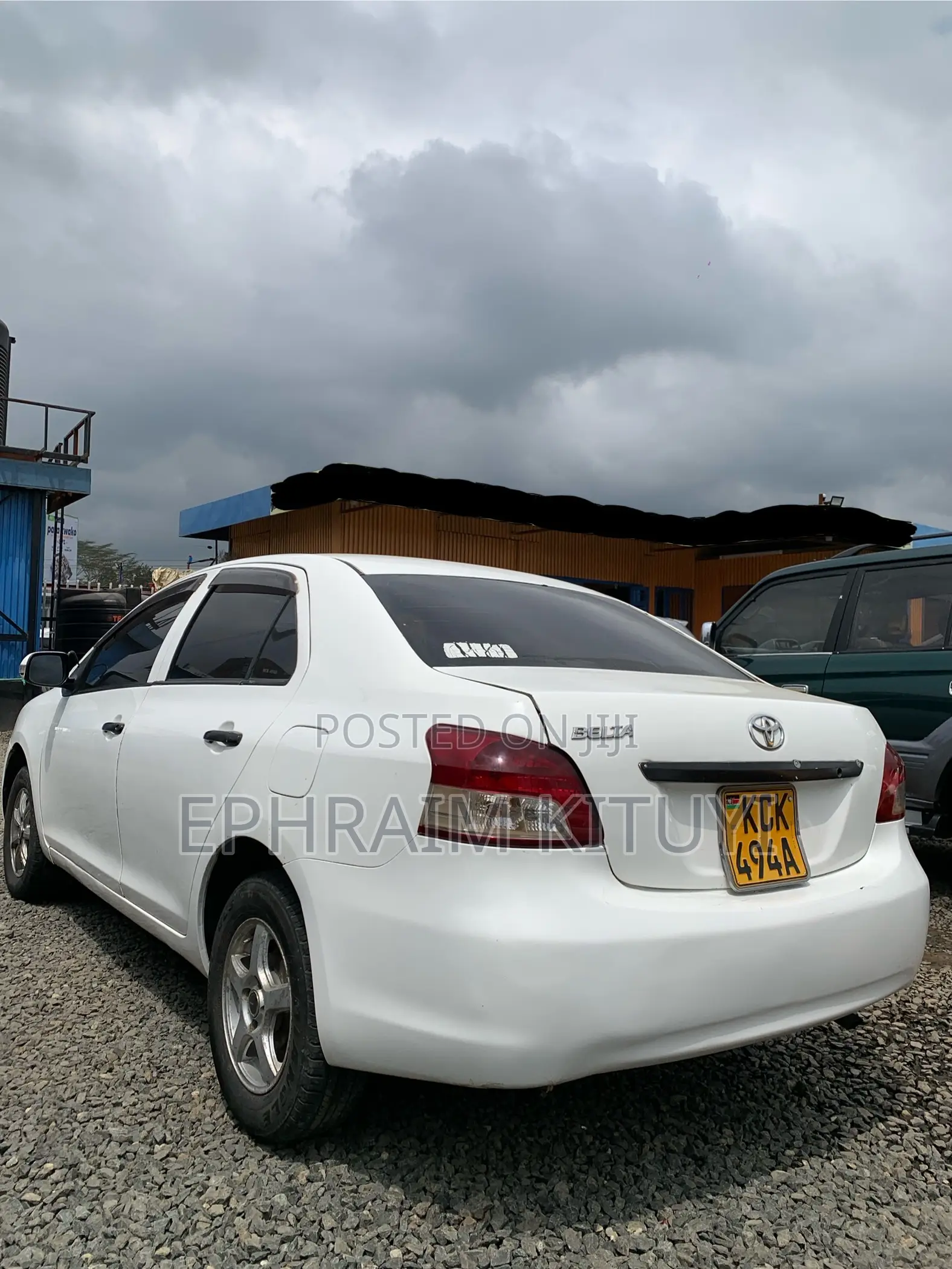 Toyota Belta 2008 White
