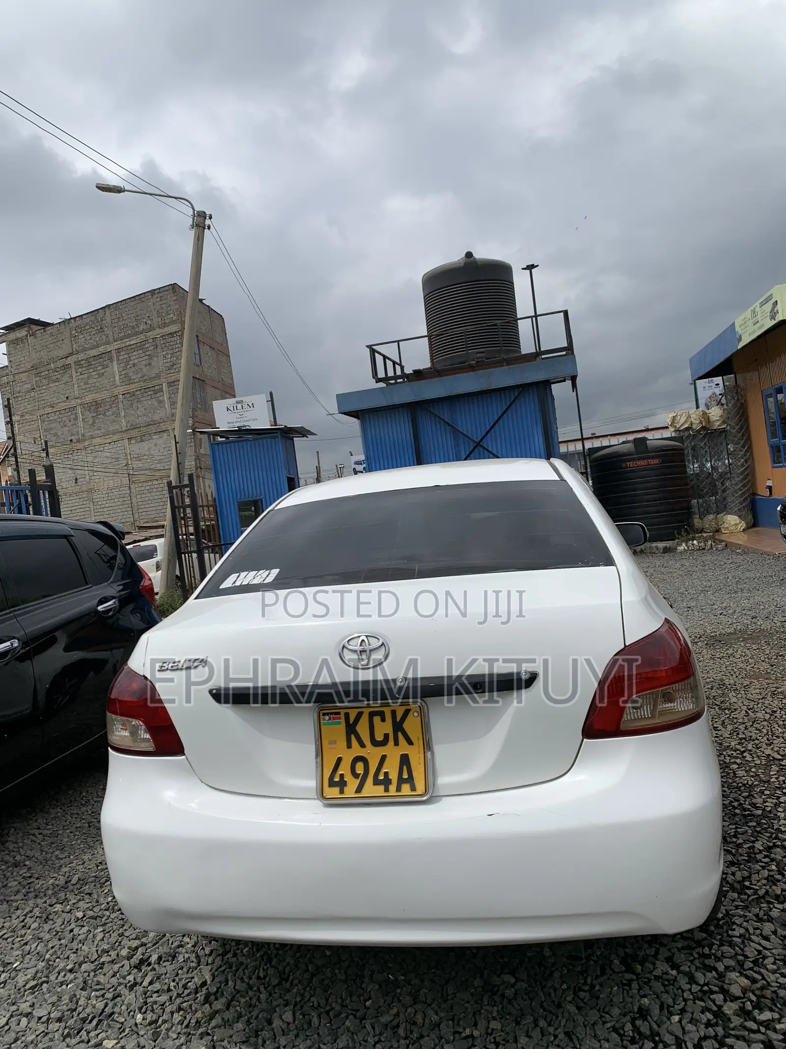 Toyota Belta 2008 White