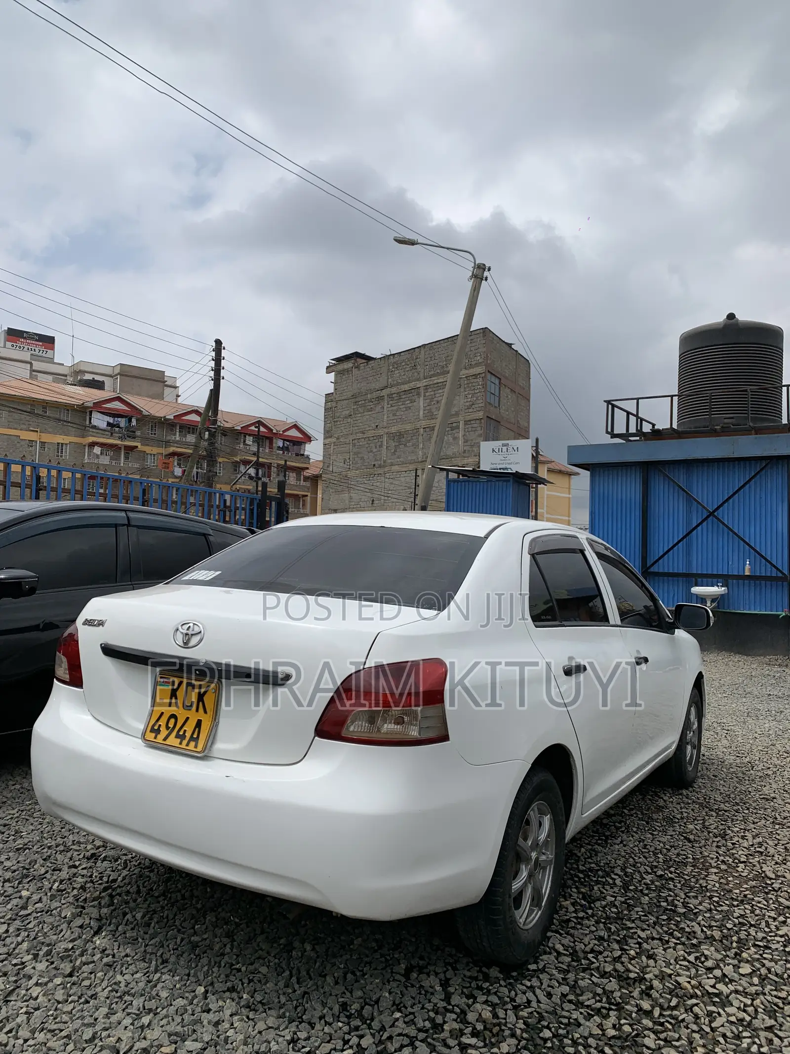 Toyota Belta 2008 White