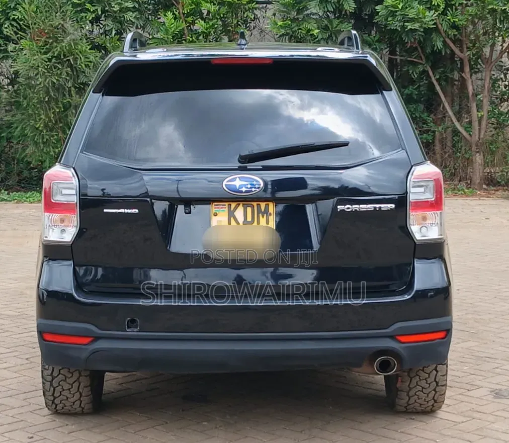 Subaru Forester 2017 Matt Black