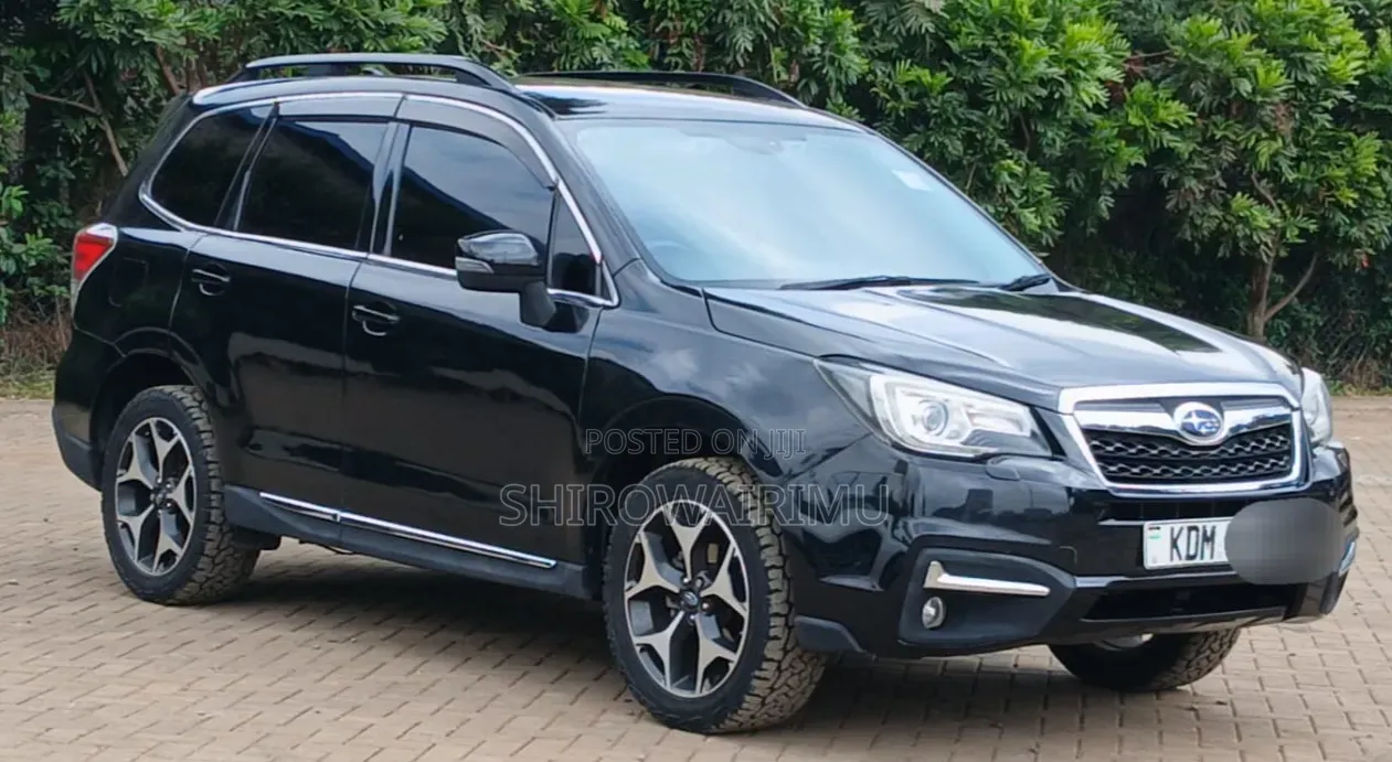 Subaru Forester 2017 Matt Black