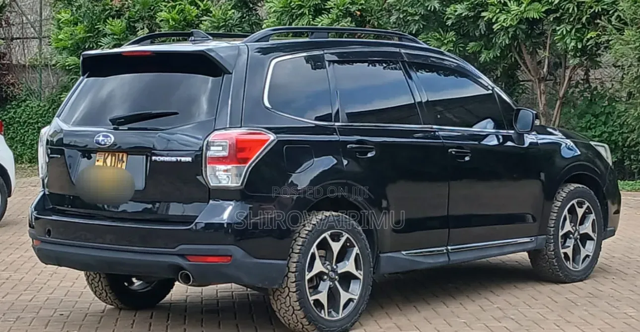 Subaru Forester 2017 Matt Black
