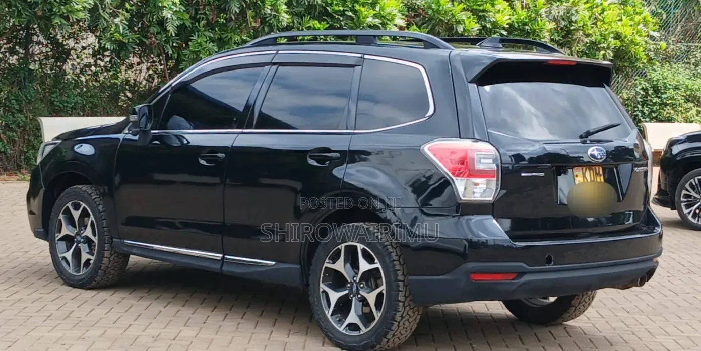 Subaru Forester 2017 Matt Black
