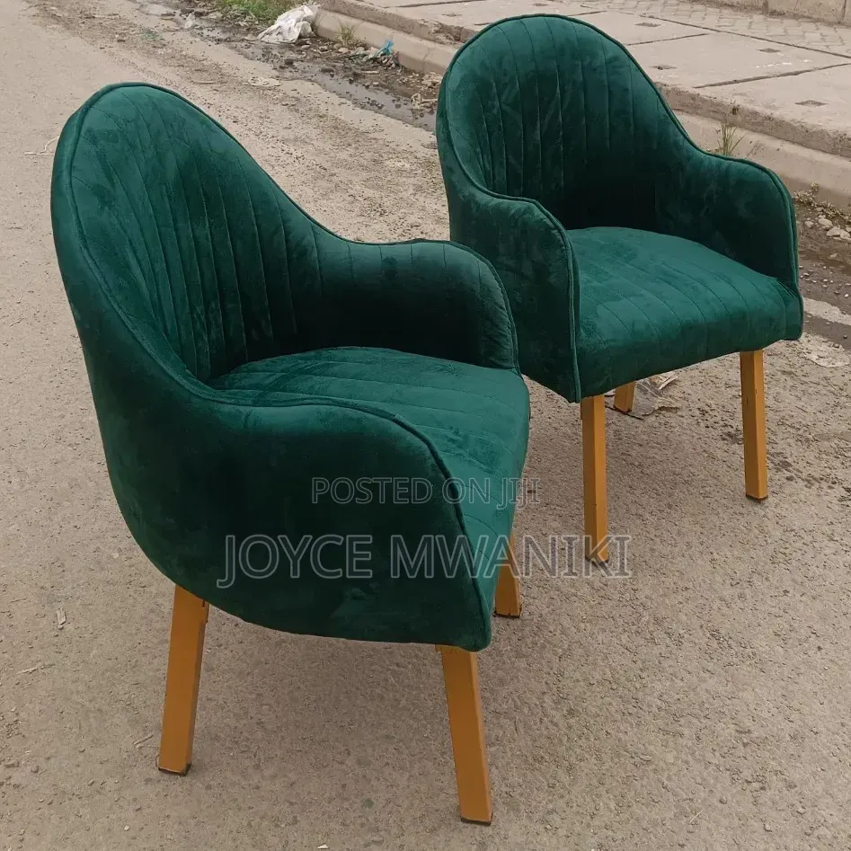 Modern Styling Chair or Restaurant Chair, Forest Green 