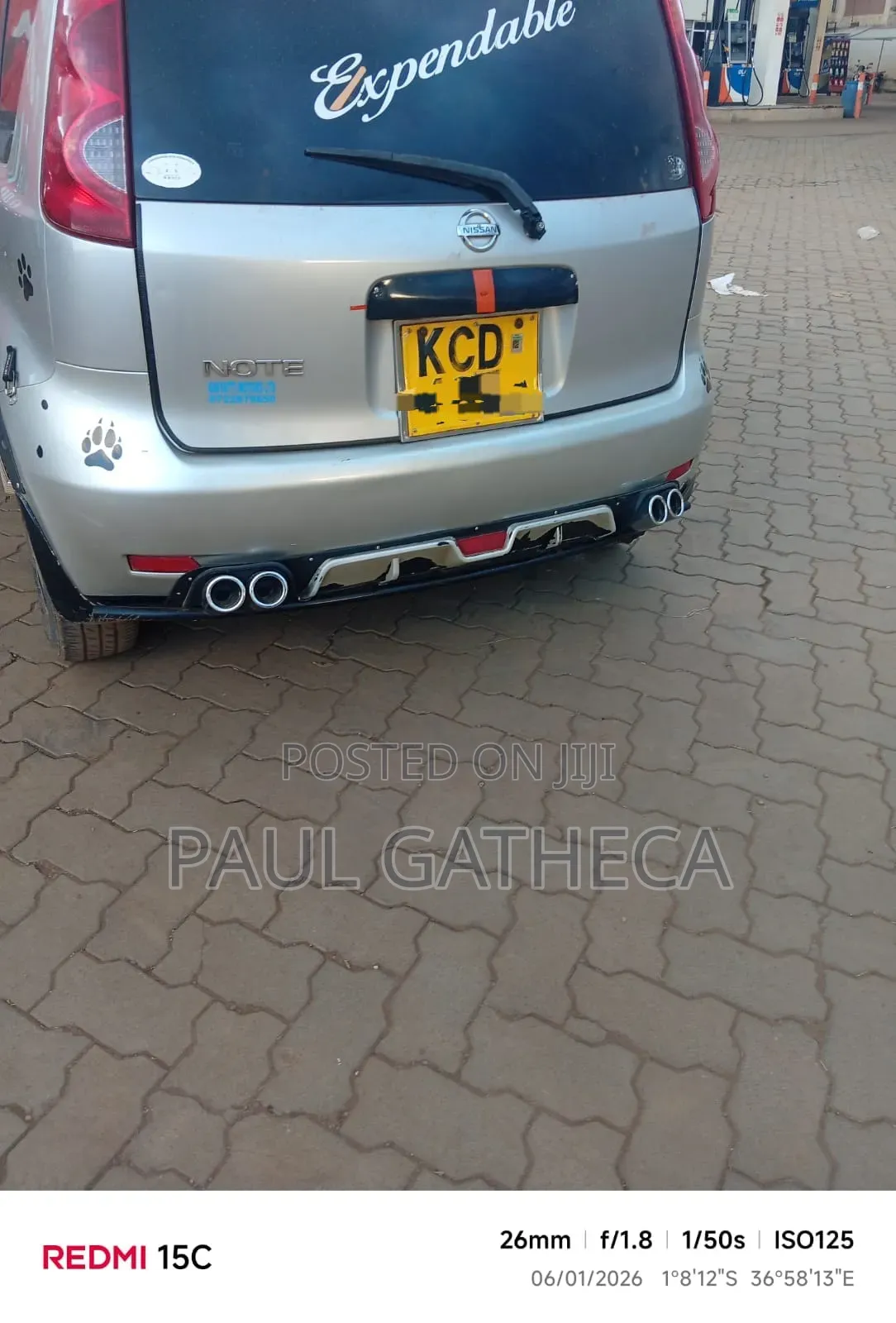 Nissan Note 2008 Silver