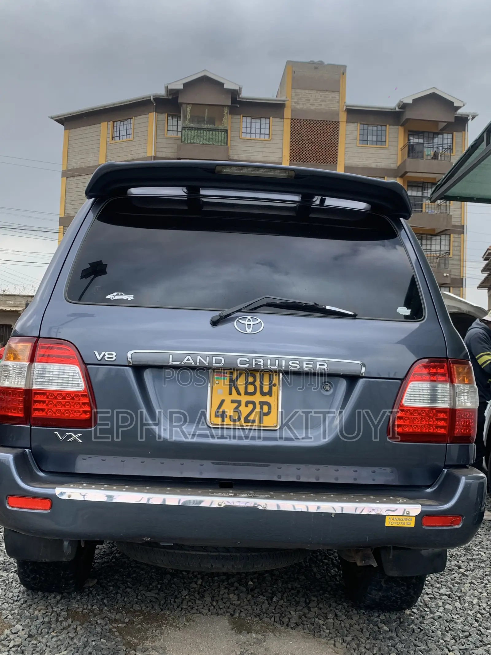 Toyota Land Cruiser 2004 Blue