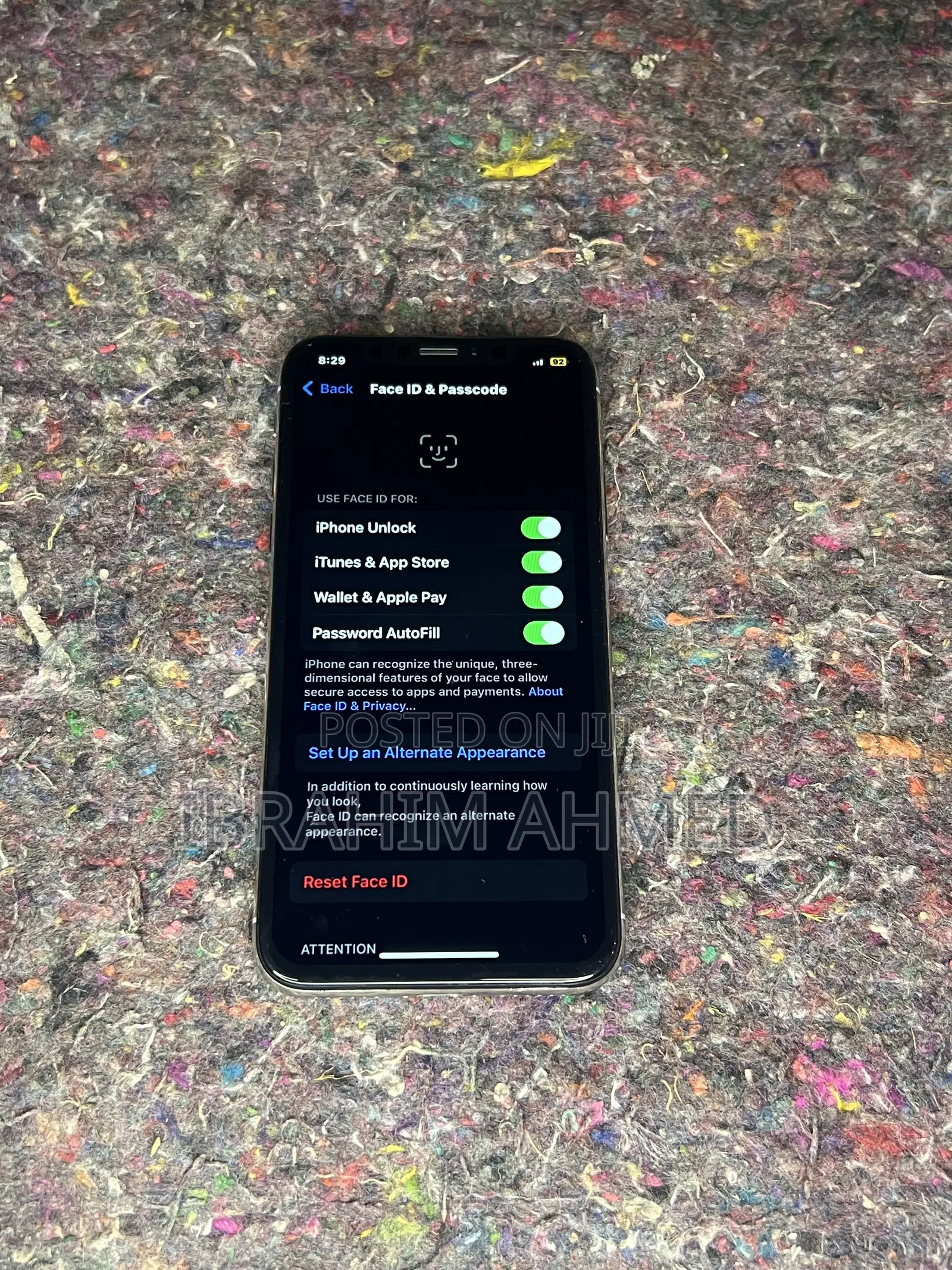 Apple iPhone X 256 GB White