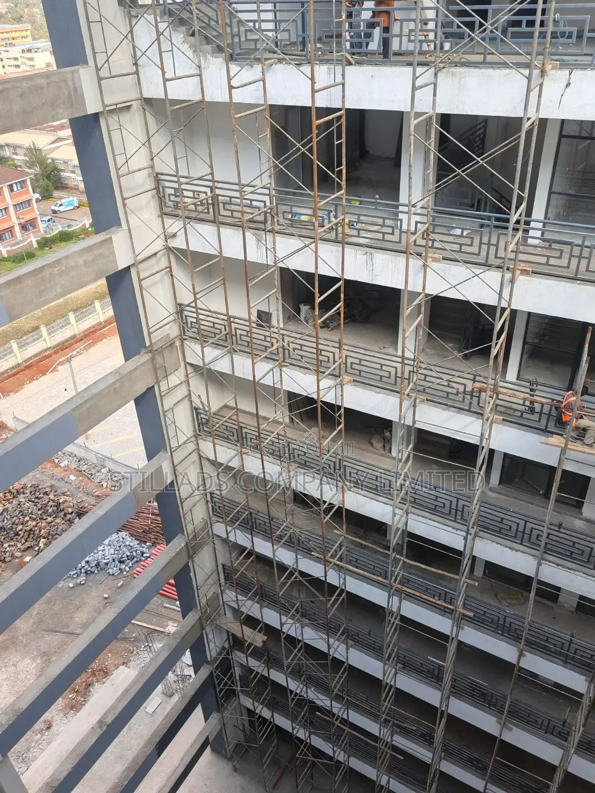 Exterior Works Scaffolding Frames