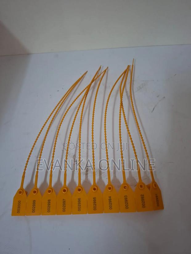 Security Zip Ties Threaded 30cm - Colored And Numbered - thumbnail 3