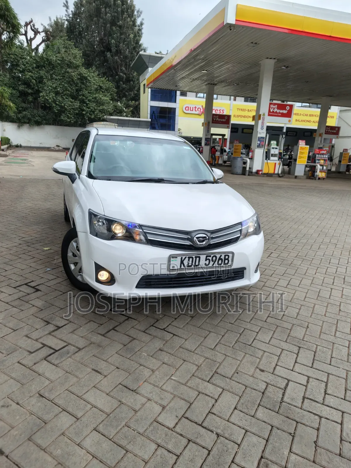 Toyota Corolla Fielder 2015 White