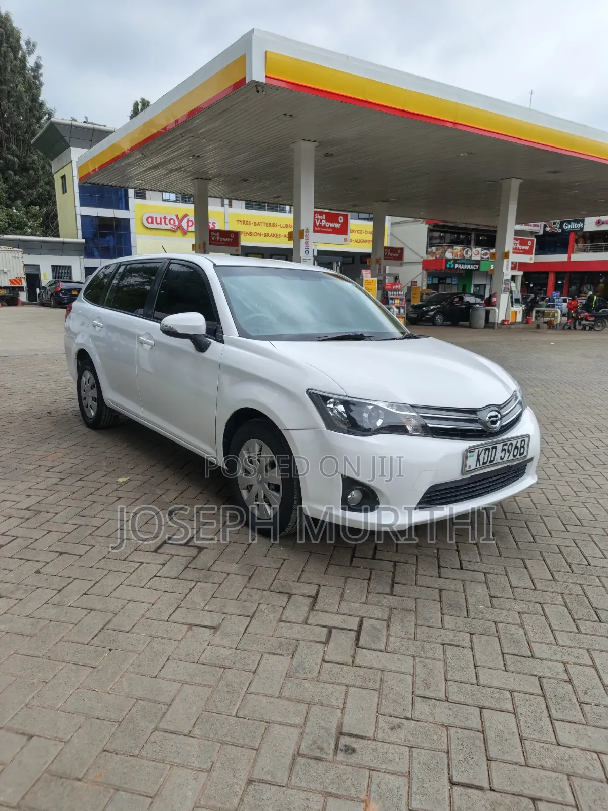 Toyota Corolla Fielder 2015 White