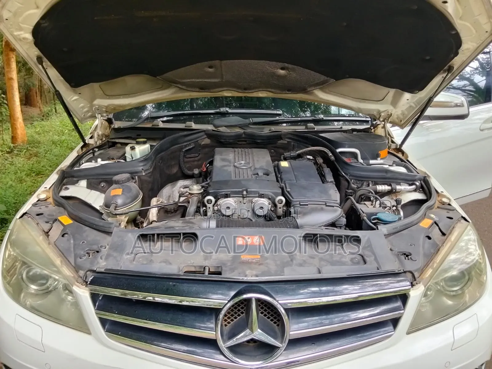 Mercedes-Benz C200 2007 White
