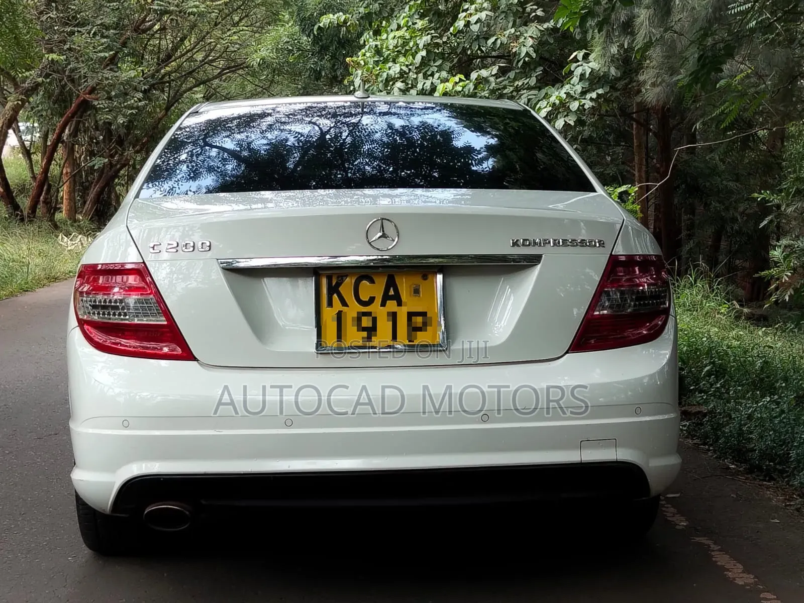 Mercedes-Benz C200 2007 White