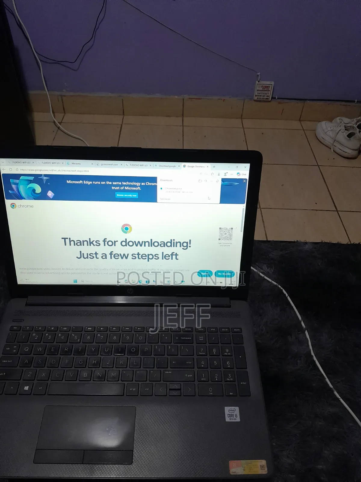 Laptop HP 250 G7 8GB Intel Core i5 HDD 1T