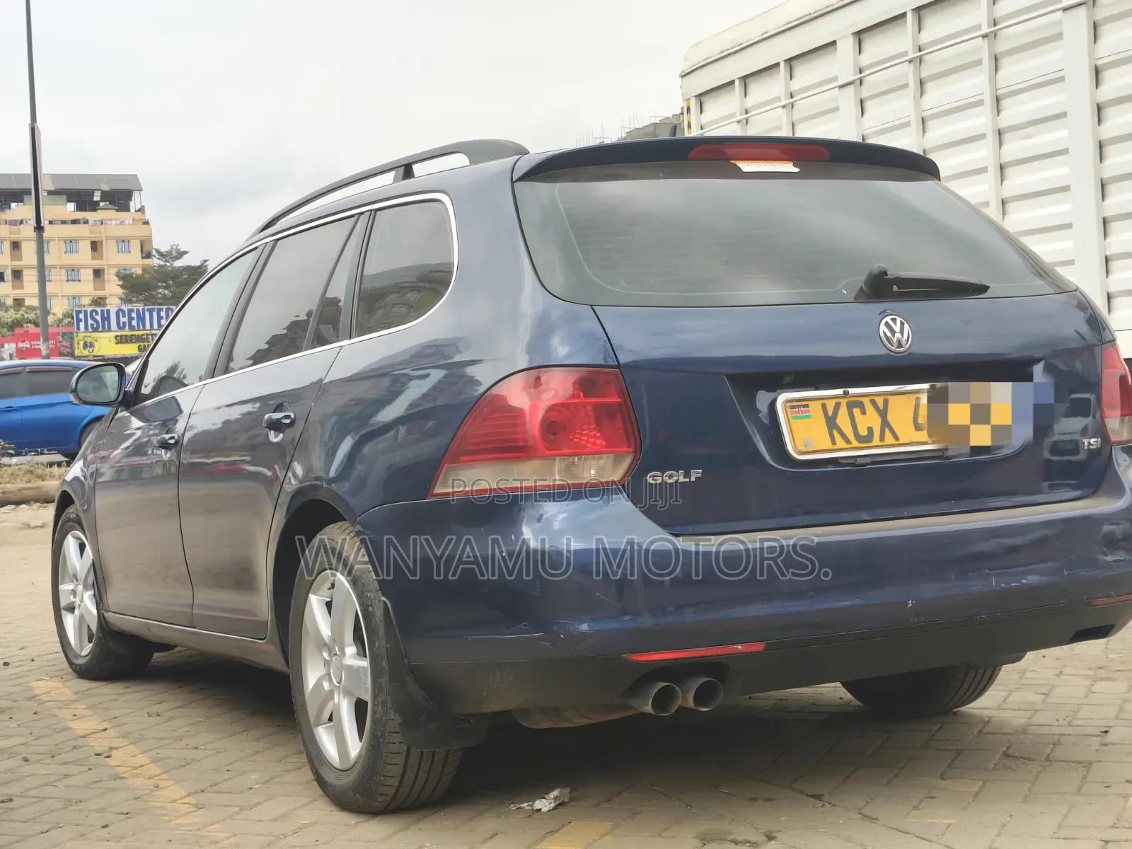 Volkswagen Golf 2012 Blue