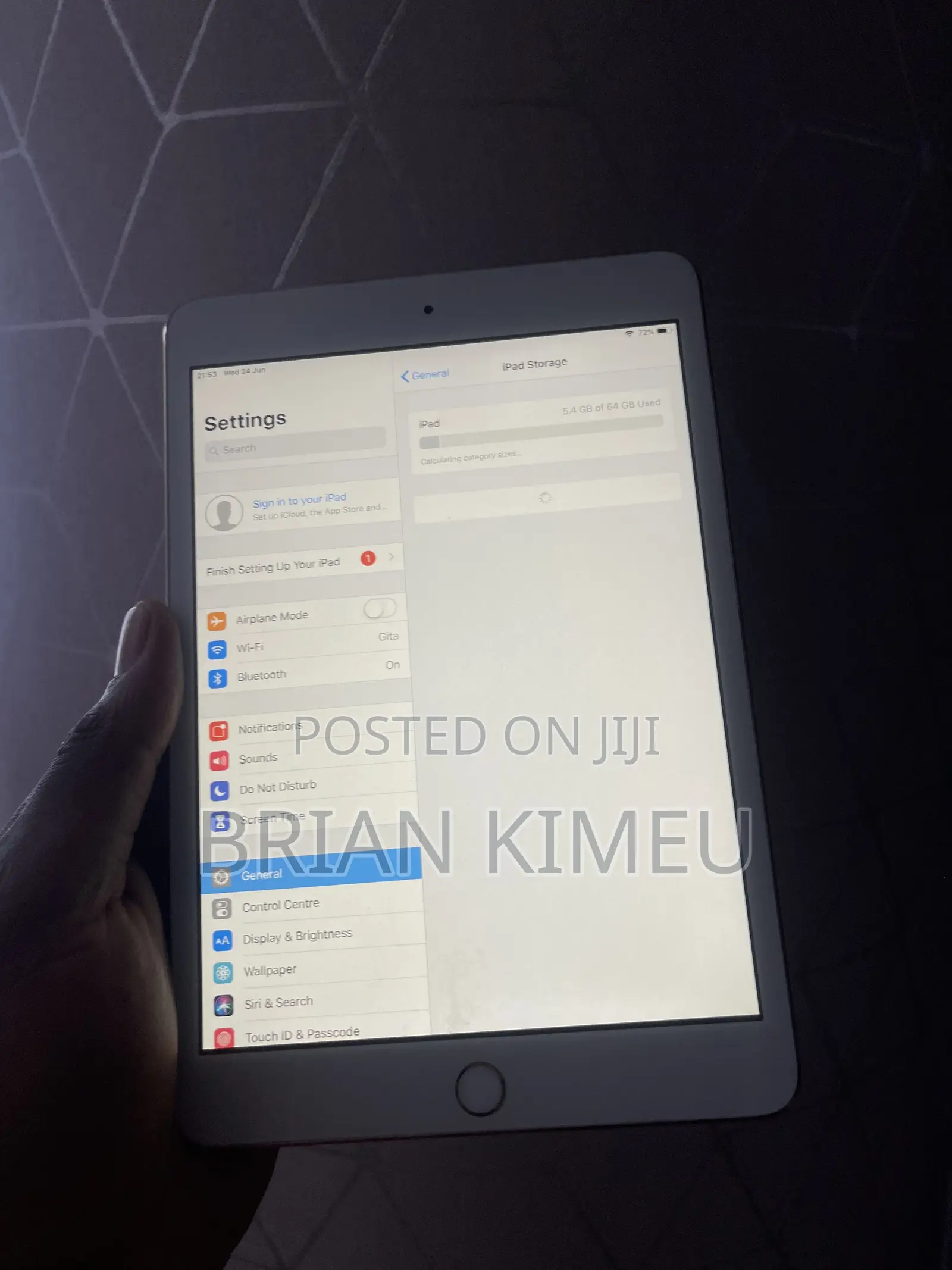 Apple iPad mini 3 64 GB Silver