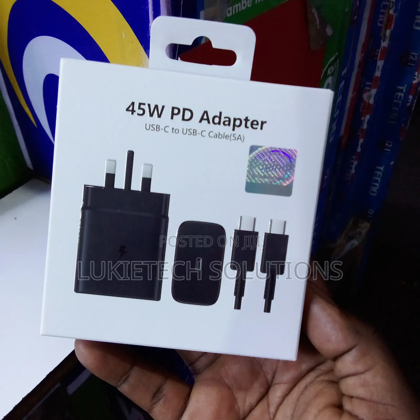 Samsung Charger 45 Watts Complete With Cable