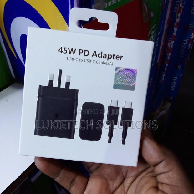 Samsung Charger 45 Watts Complete With Cable - thumbnail 2