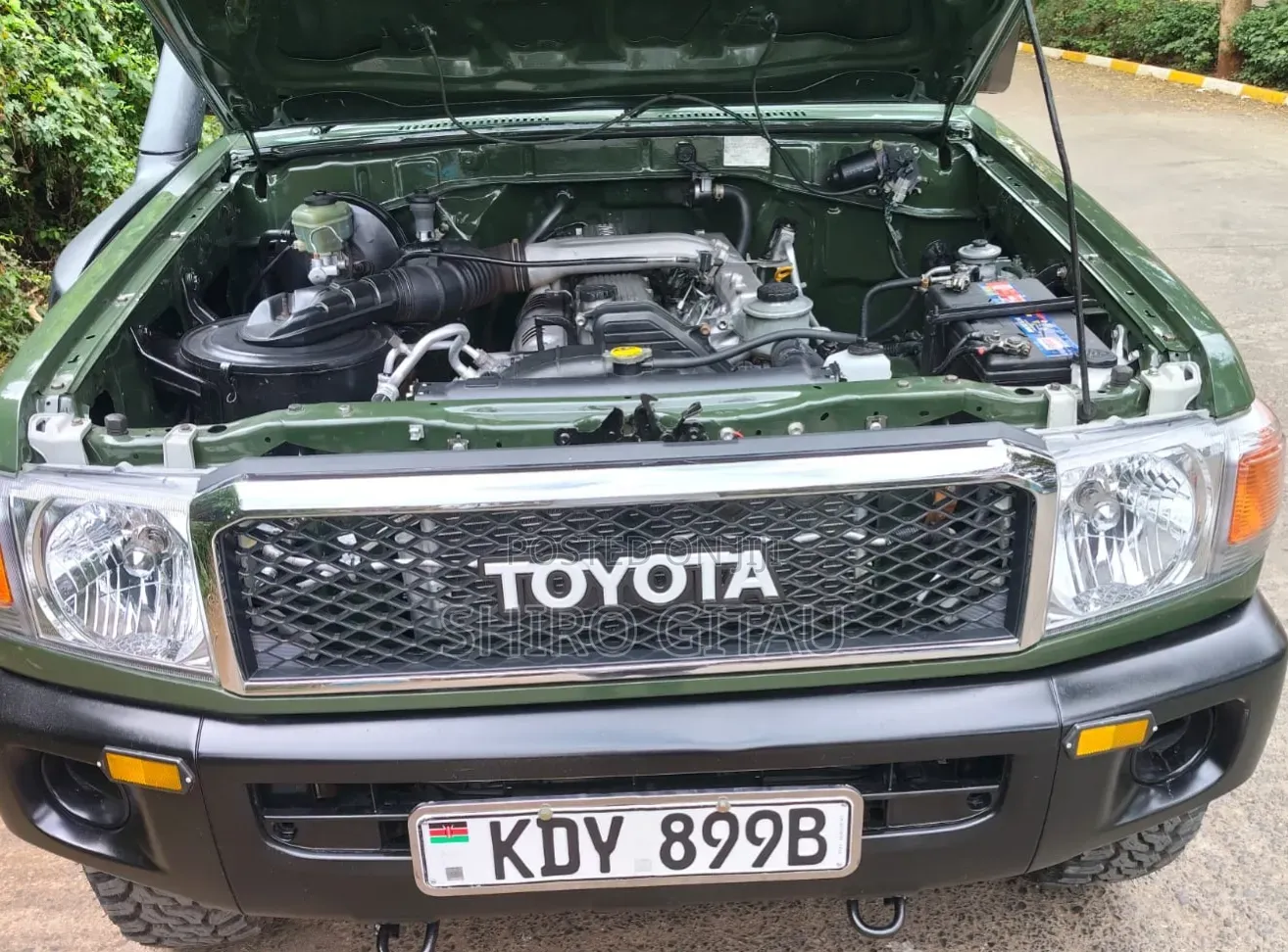 Toyota Land Cruiser 2008 Green