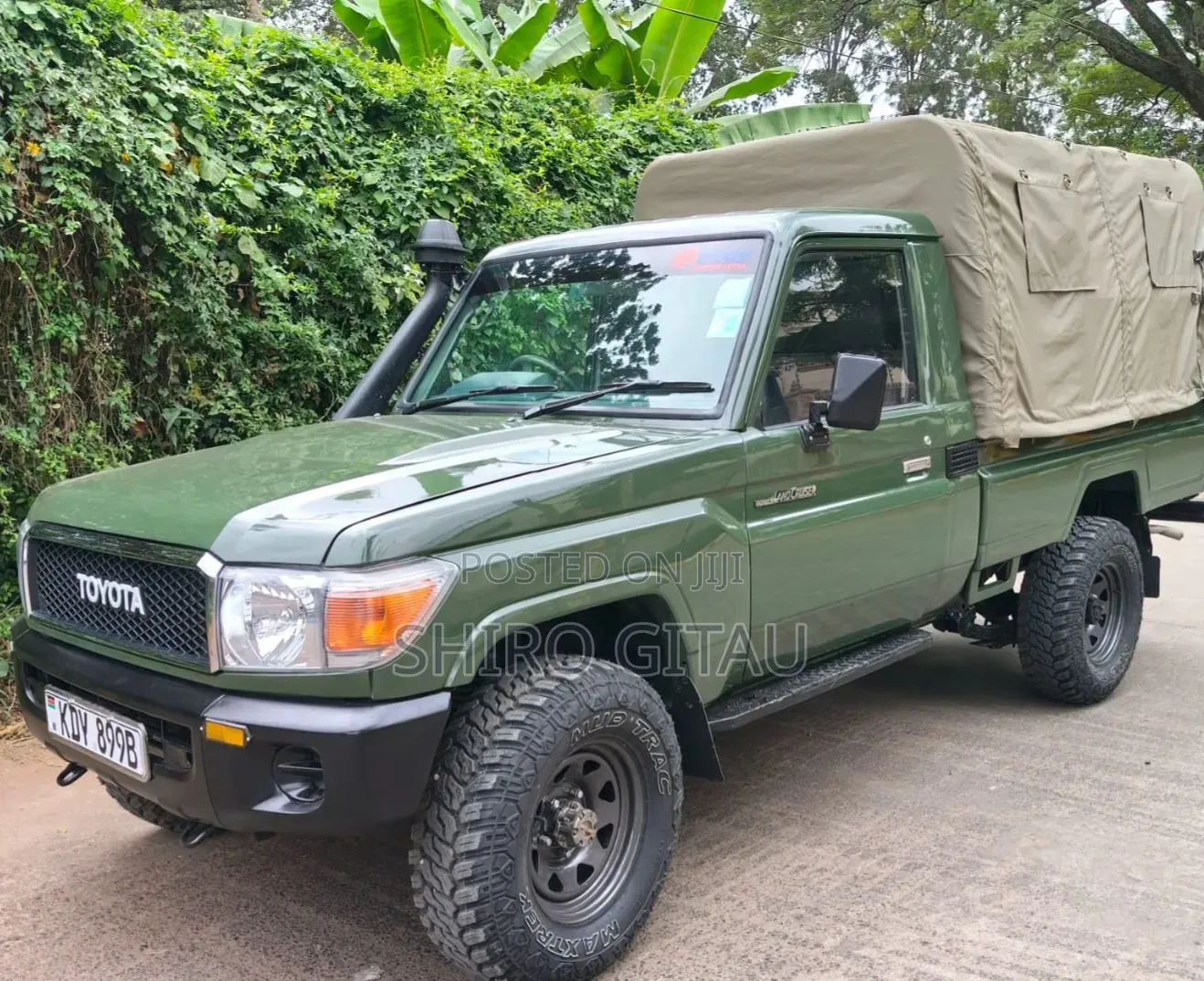 Toyota Land Cruiser 2008 Green