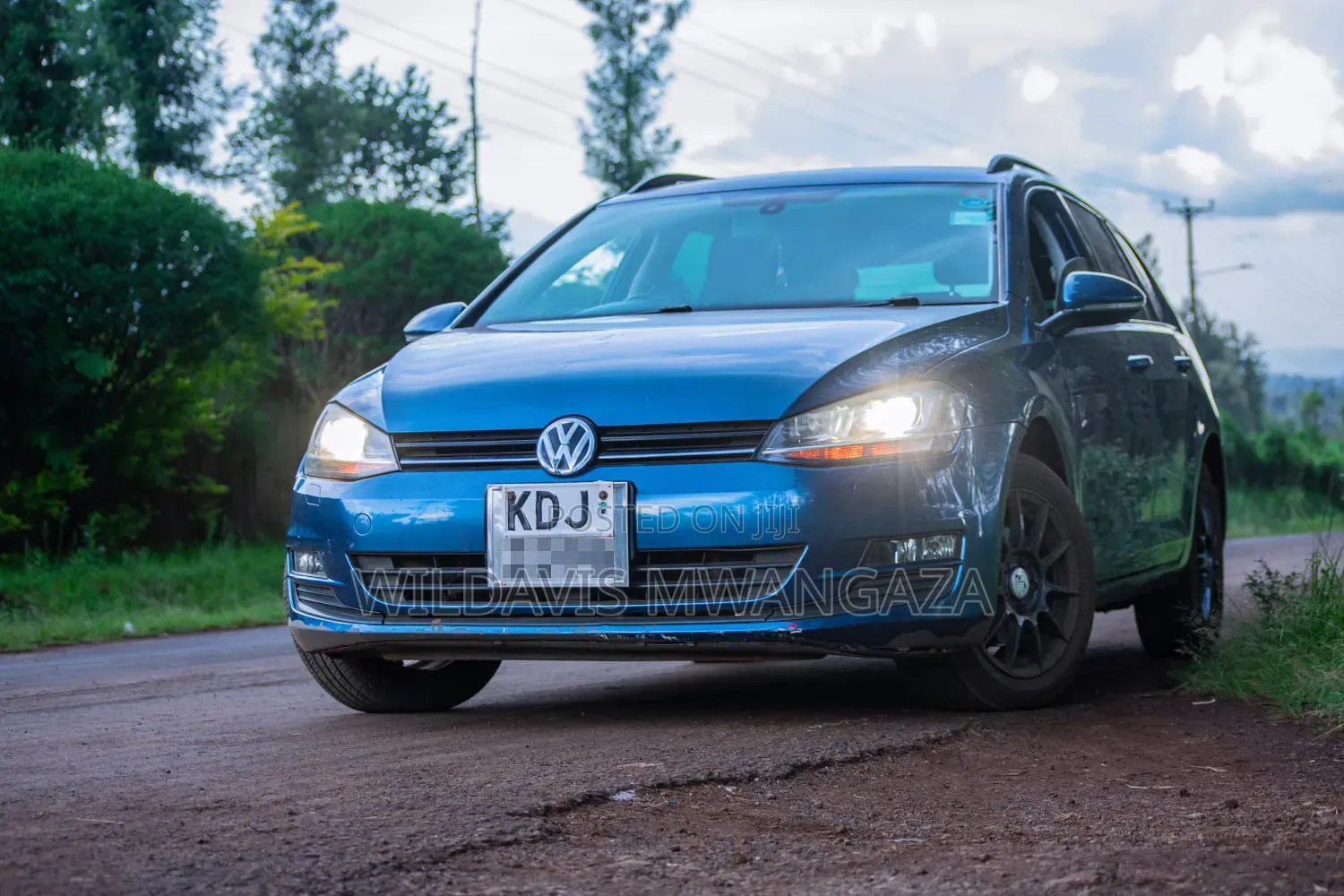 Volkswagen Golf 2015 Blue