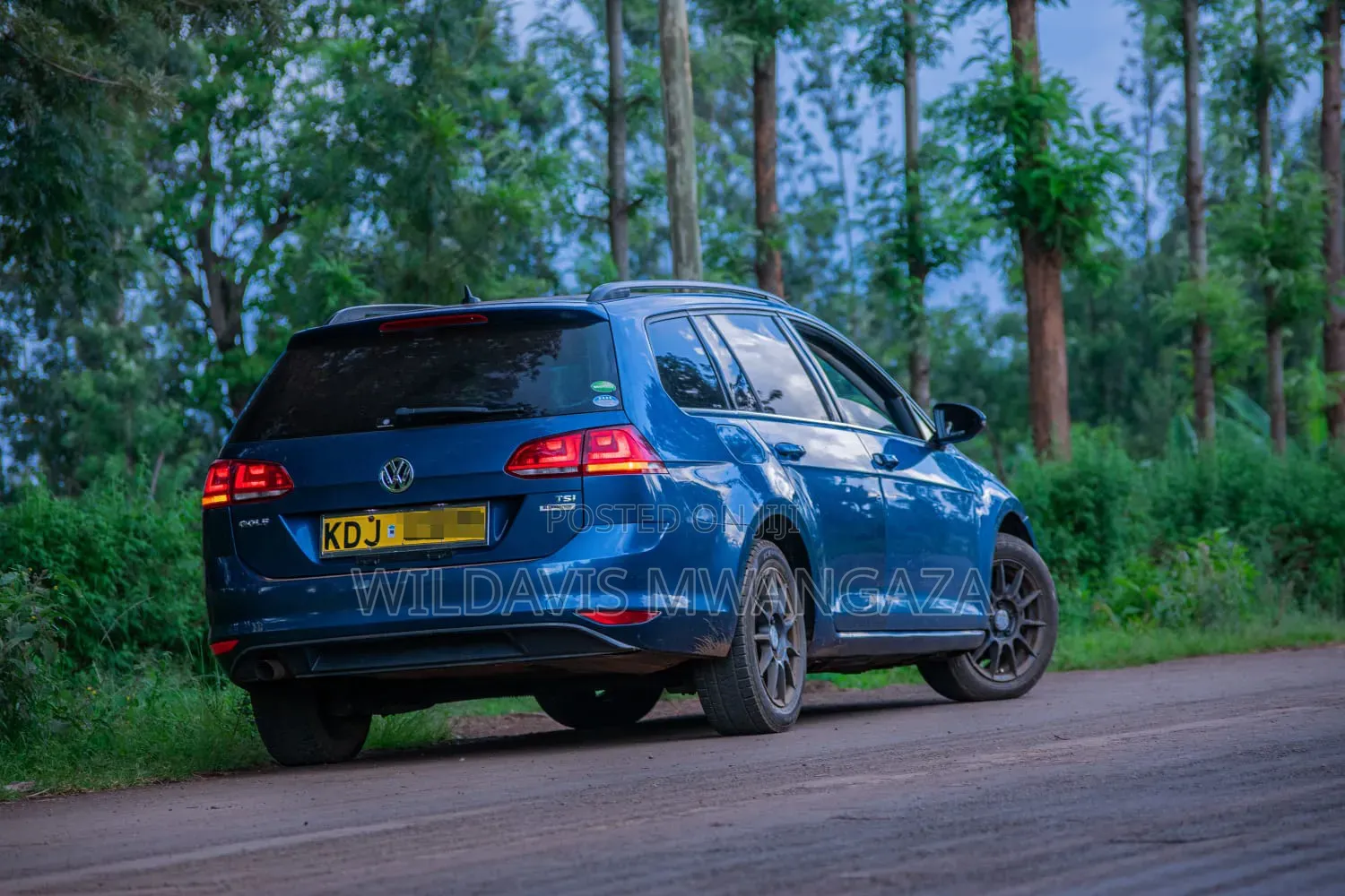 Volkswagen Golf 2015 Blue