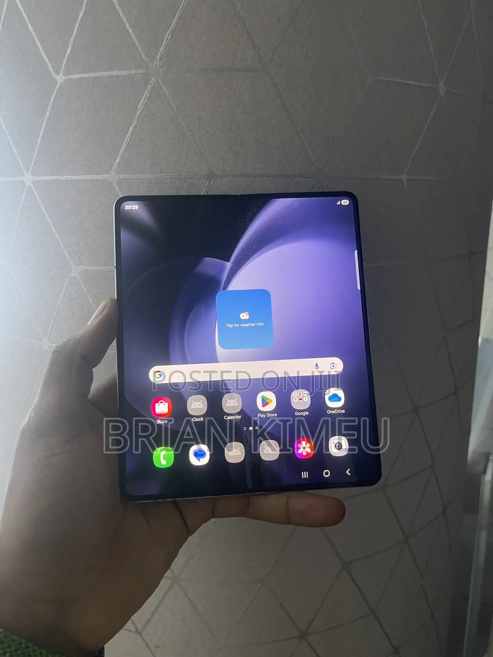 Samsung Galaxy Fold 5G 512 GB Blue