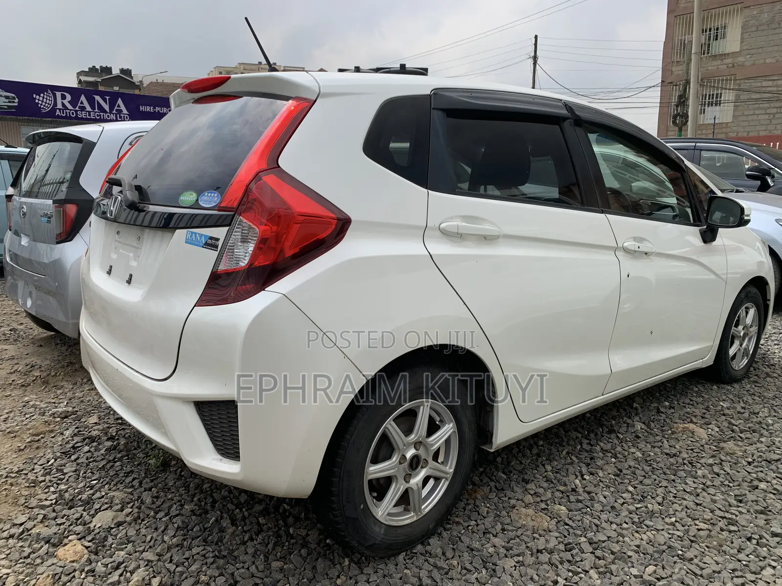 Honda Fit 2017 White