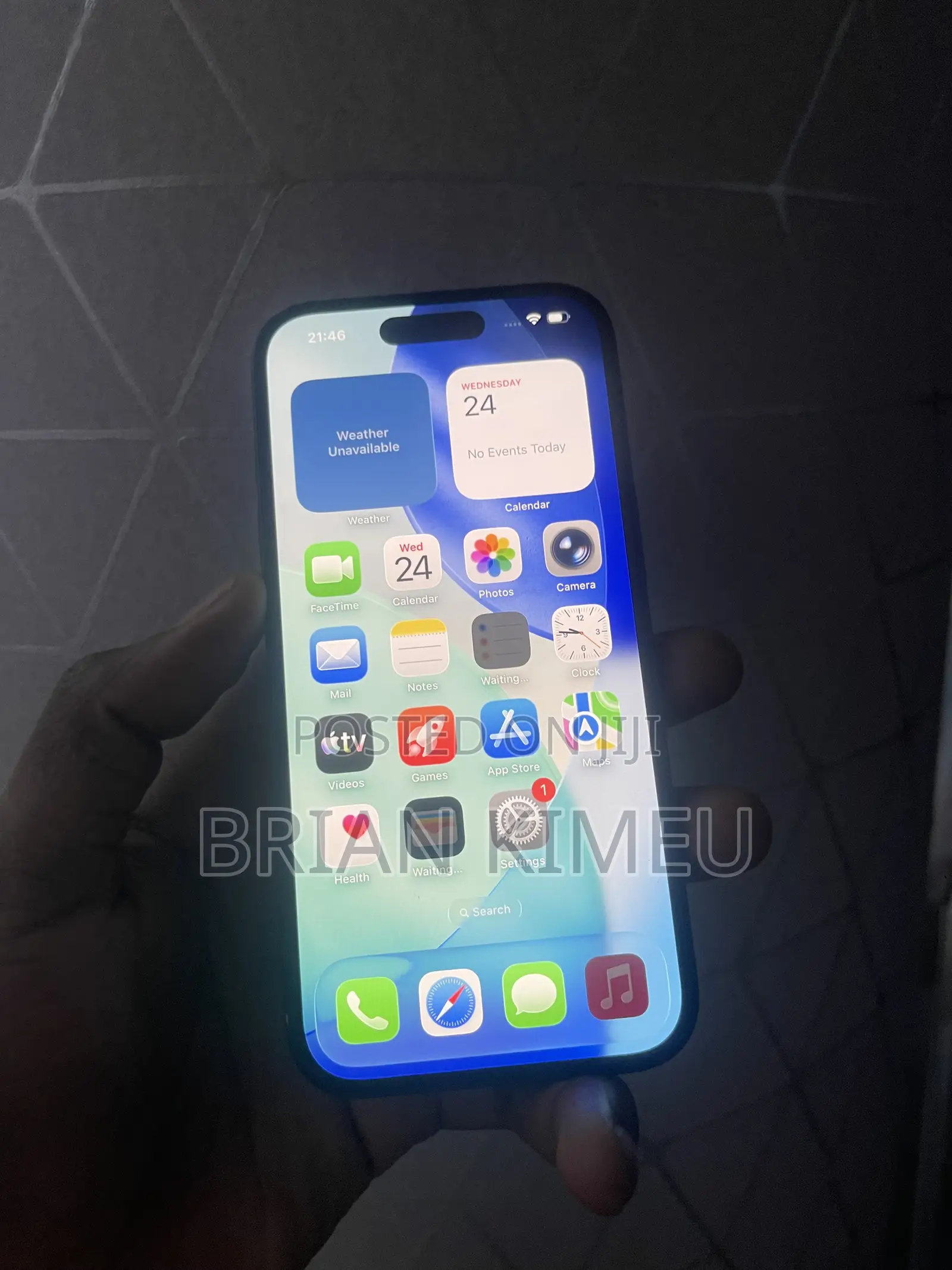 Apple iPhone 15 128 GB Black