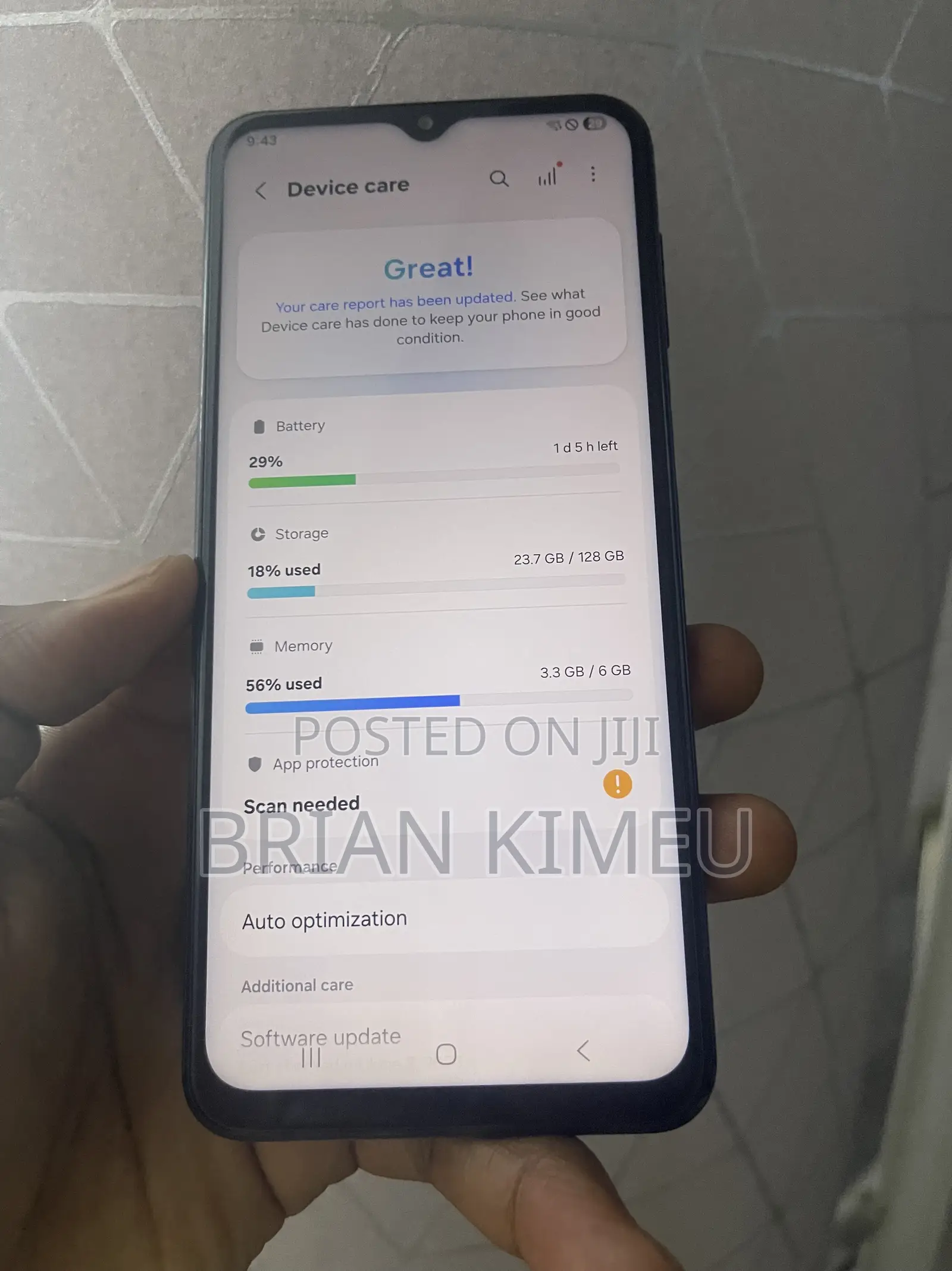 Samsung Galaxy Jump 2 128 GB Blue