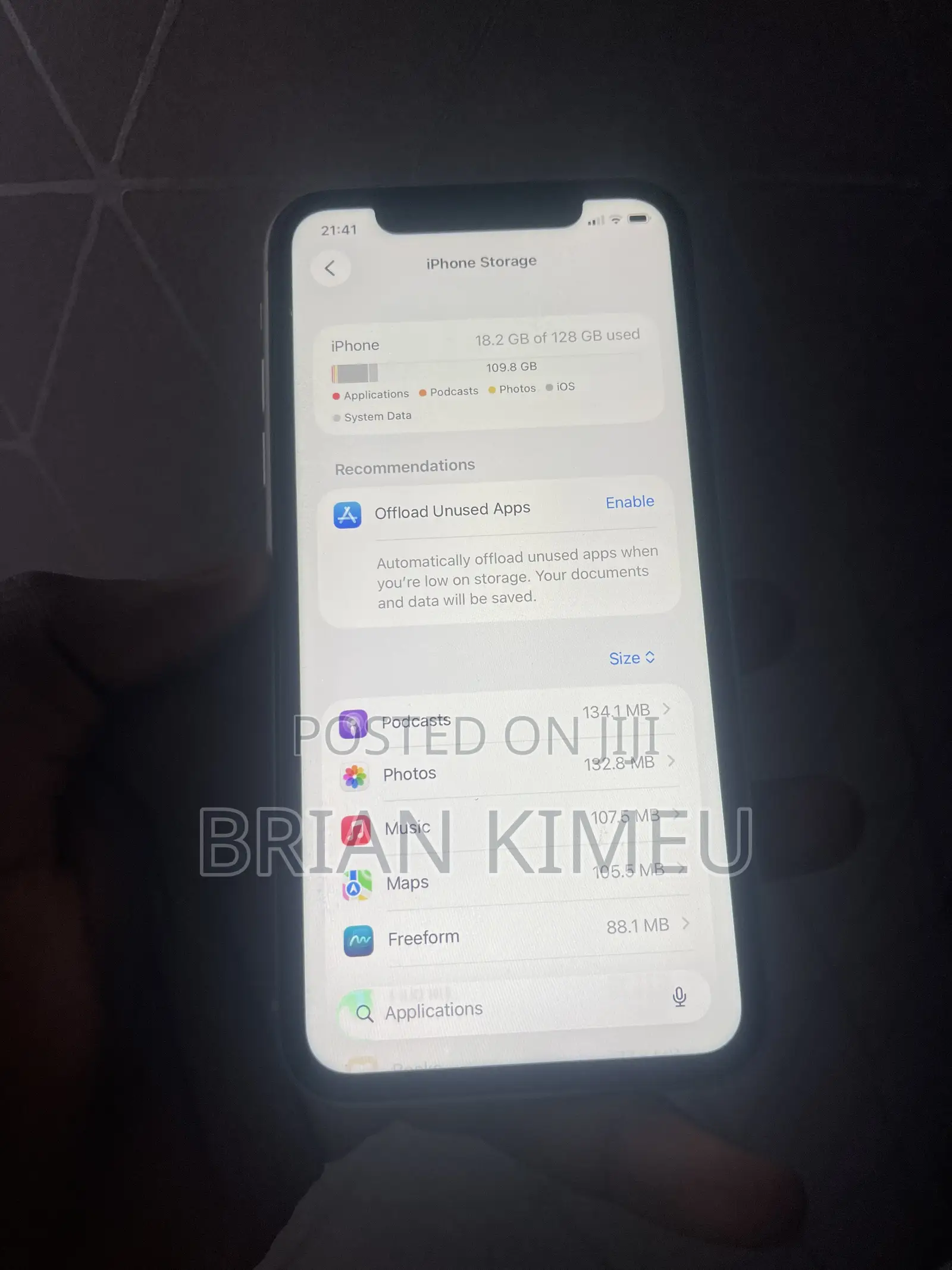 Apple iPhone 11 128 GB White