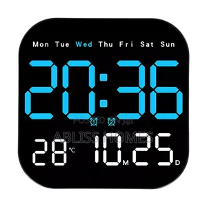 Smart Led Digital Wall Clock