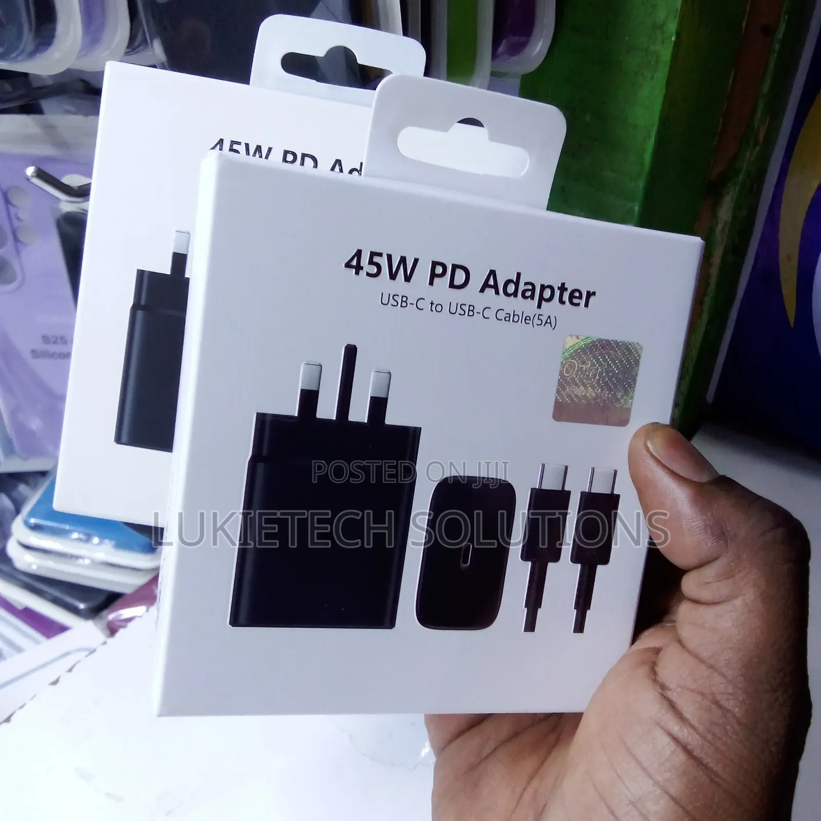 45 Watts Samsung Charger With One Meter Fast Cable