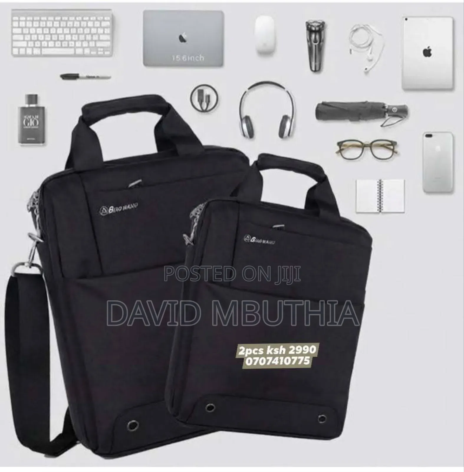 2pcs Laptop Bags