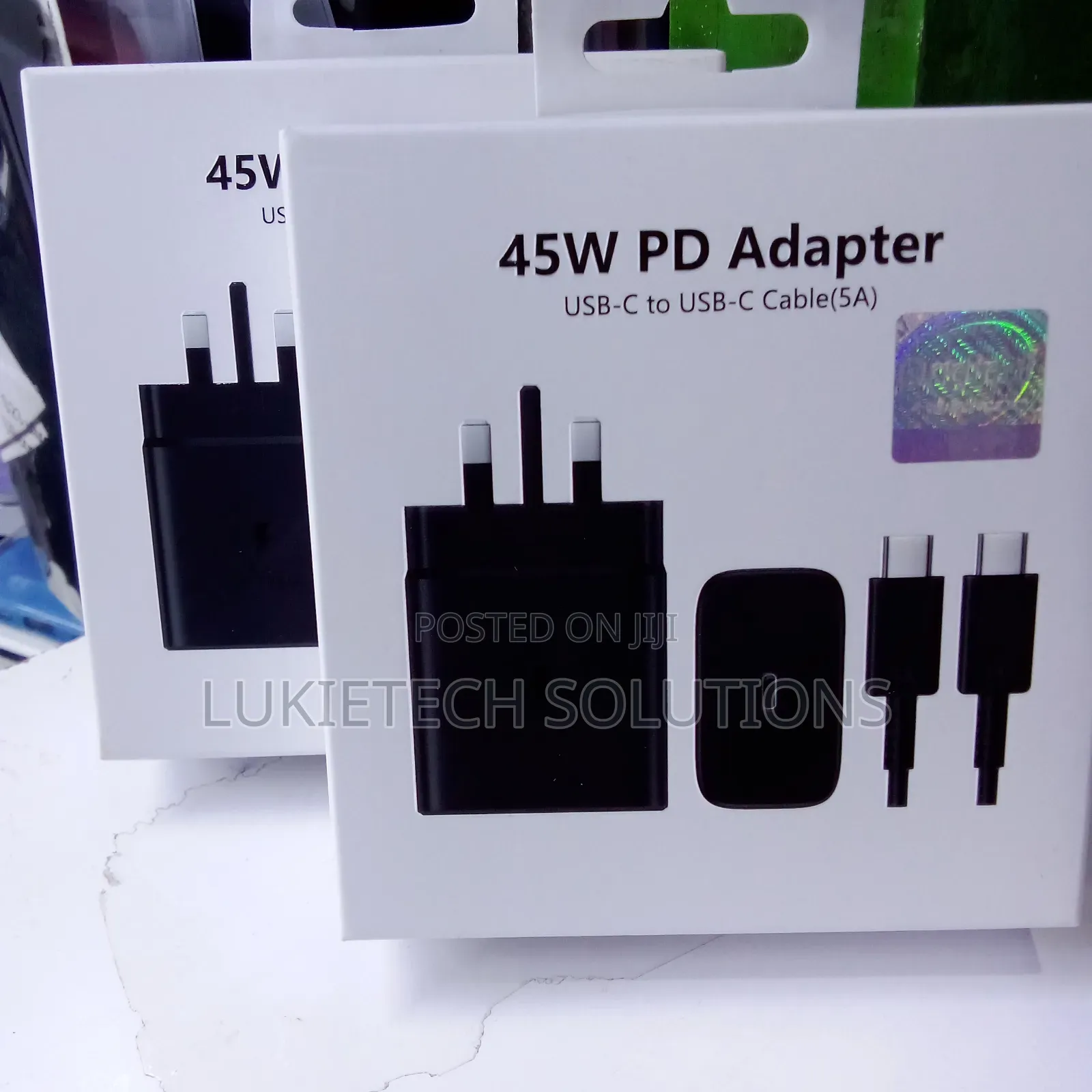 45 Watts Samsung Charger, Super Fast Charging With One Meter Cable