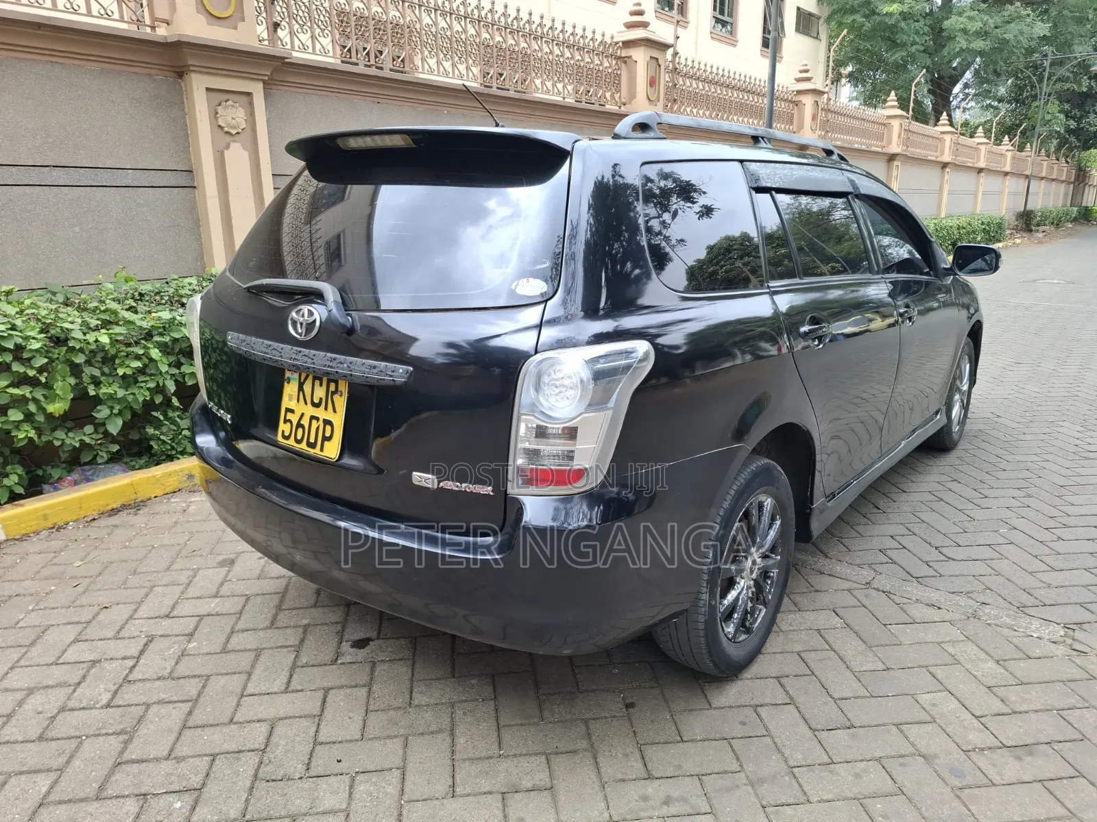 Toyota Corolla Fielder 2012 Matt Black