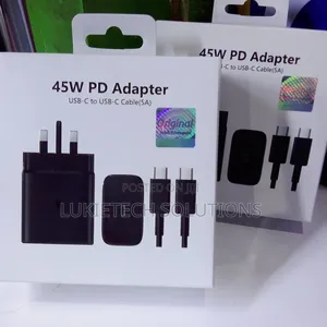 Samsung Charger 45 Watts Fast Charging Usb-C to Usb-C Cable
