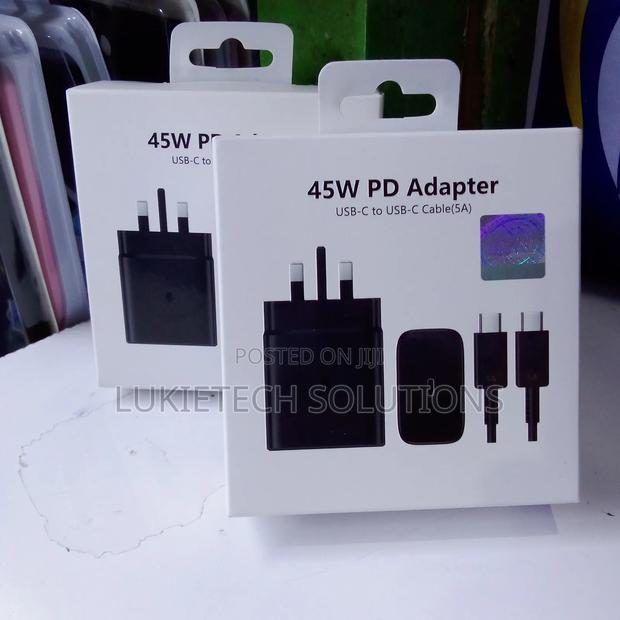 Samsung Charger 45 Watts Fast Charging Usb-C to Usb-C Cable - thumbnail 2