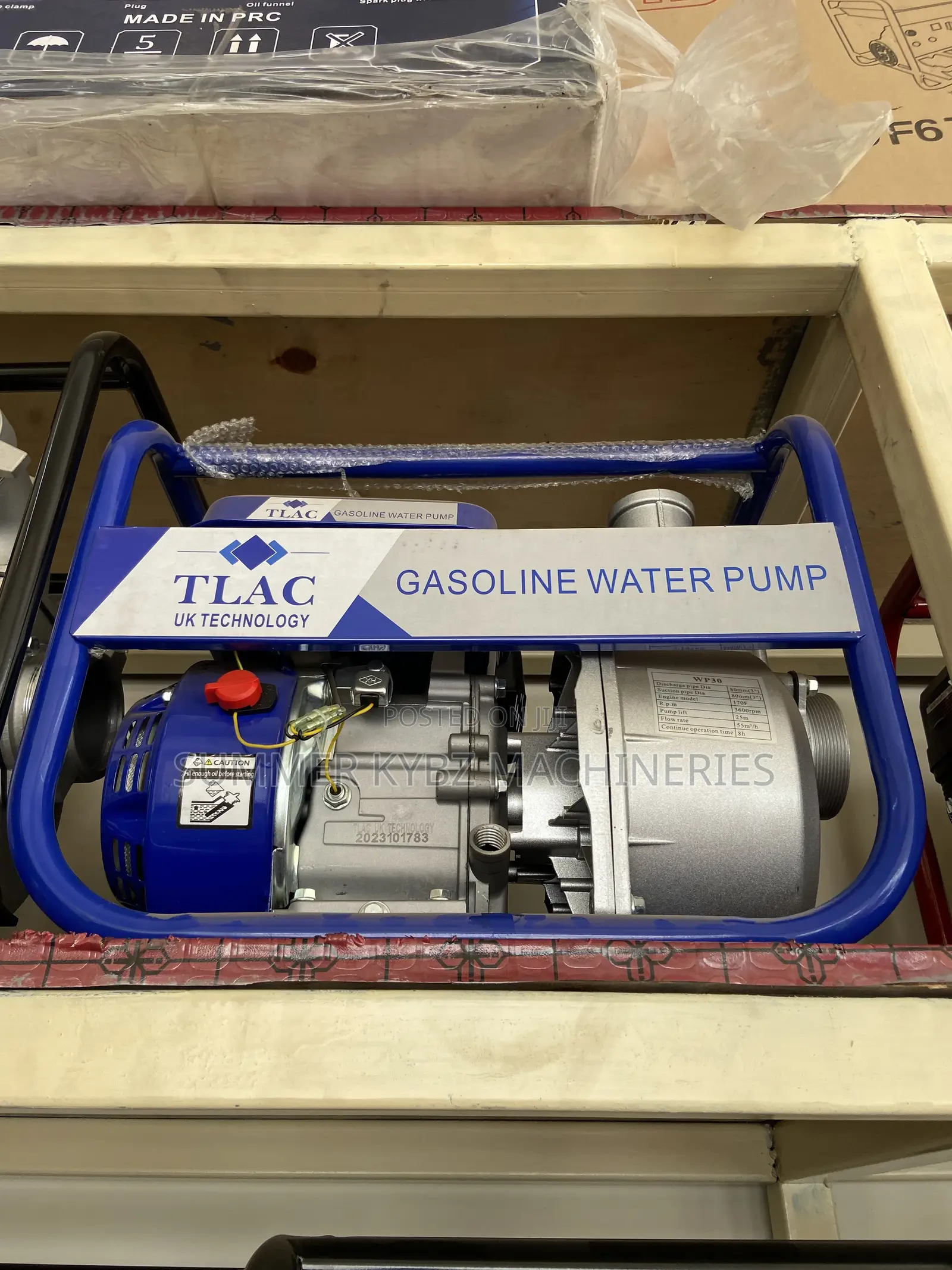 2’ Tlac Gasoline Water Pump